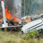 Avião do Peru com 500 kg de droga invade Brasil e é interceptado pela FAB no AM