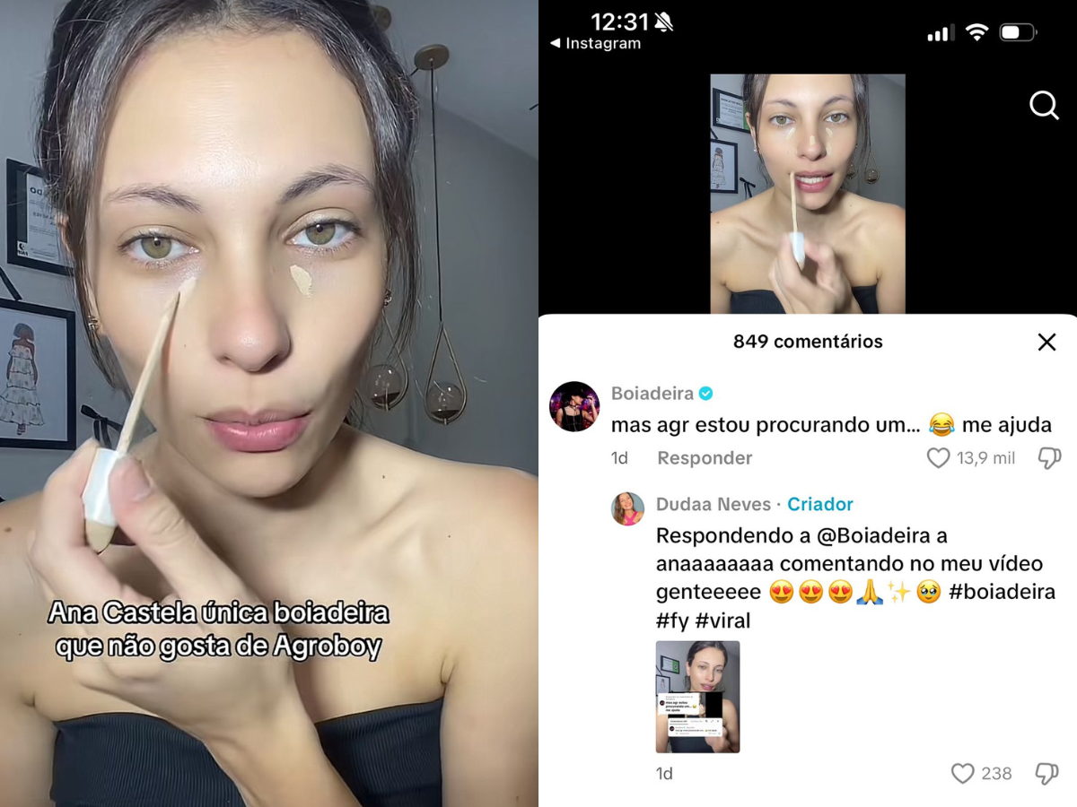 Foto: Reprodução/TikTok e Instagram