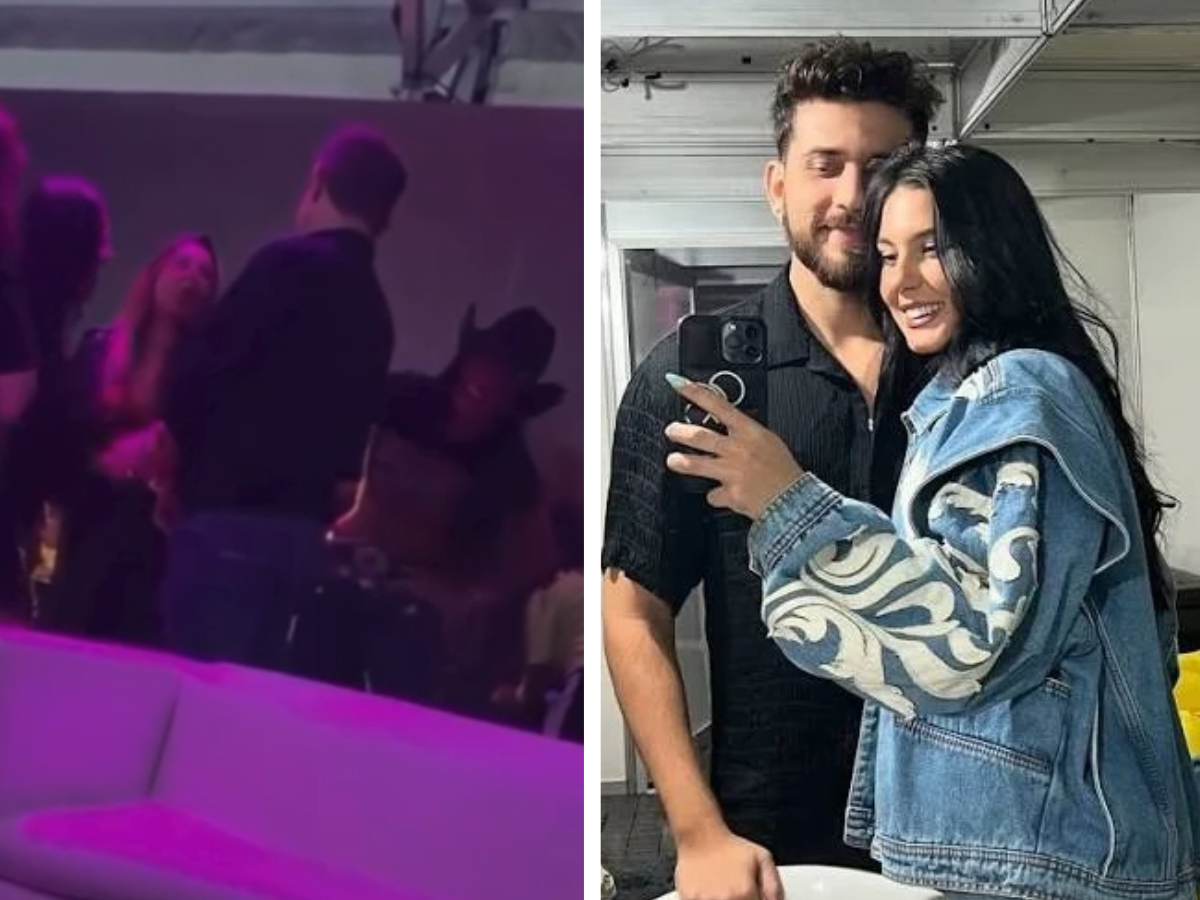 Jussara Mioto foi flagrada falando com Ana Castela sobre relacionamento com o filho / Foto: Reprodução Montagem