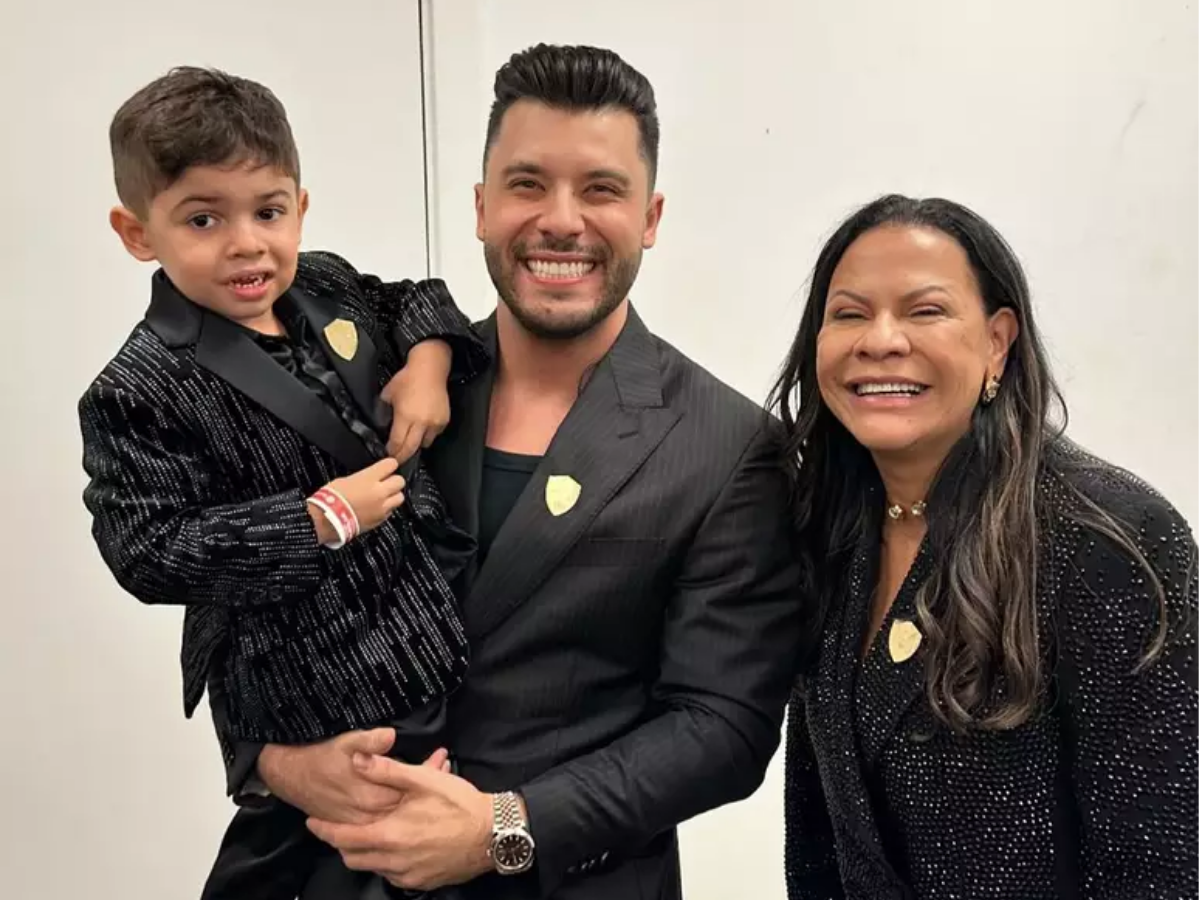 Dona Ruth, Murilo Huff, Leozinho - Foto: Reprodução/Instagram