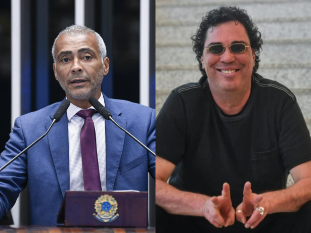 “Calado é mais que um poeta, um filósofo”, rebate Romário após crítica de Casagrande