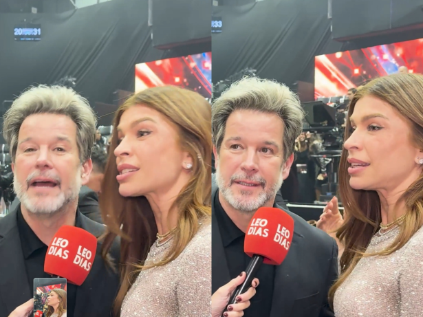 Grazi e Murilo celebram sintonia nas telas e dedicam Melhores do Ano a Sophie Charlotte