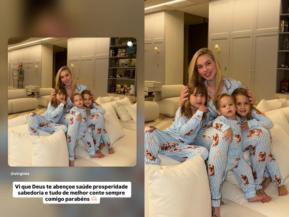 Reprodução Instagram @zefelipe / @virginia / Montagem