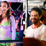 Namorado de Ivete Sangalo, Thiago Maia acompanha a cantora durante festival