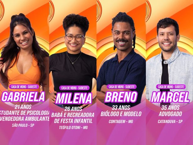 “BBB26”: Conheça os participantes da Casa de Vidro da Região Sudeste