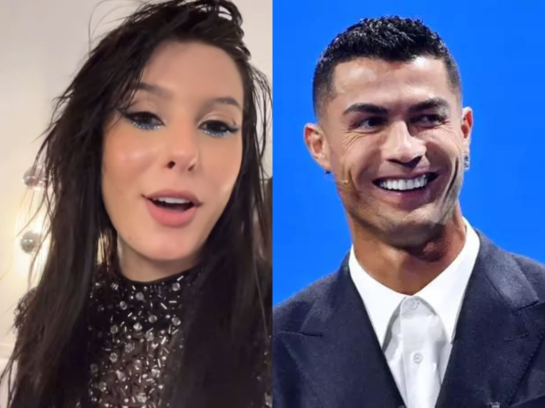 Cristiano Ronaldo dá presentes autografados para Ana Castela: “Vou jogar futebol”