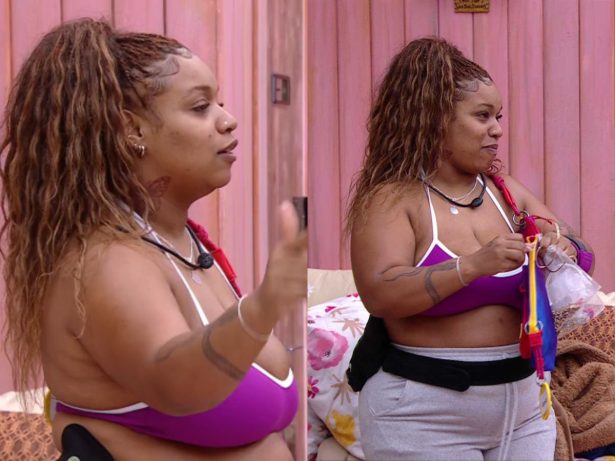 Caiu ou forçou? Camilla do “BBB25” é comparada com Vyni após tombo