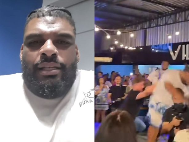 Jovem de 16 anos acusa cantor empurrado do palco de beija-la à força; entenda
