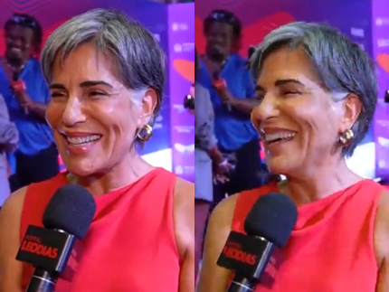 Glória Pires celebra primeira vez como diretora de um filme: “Sem dormir há 3 dias”