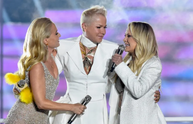 Xuxa revela emoção ao dividir palco do “Criança Esperança” com Angélica e Eliana