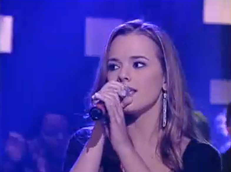 Crédito: Reprodução SBT - Programa "Ídolos" (2007)