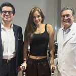 Vera Viel, esposa de Rodrigo Faro, recebe alta hospitalar após retirada de tumor