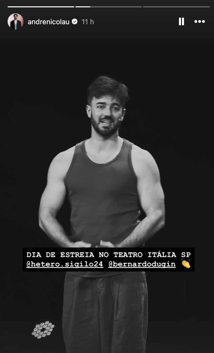 Crédito: Reprodução/Instagram @andrenicolau