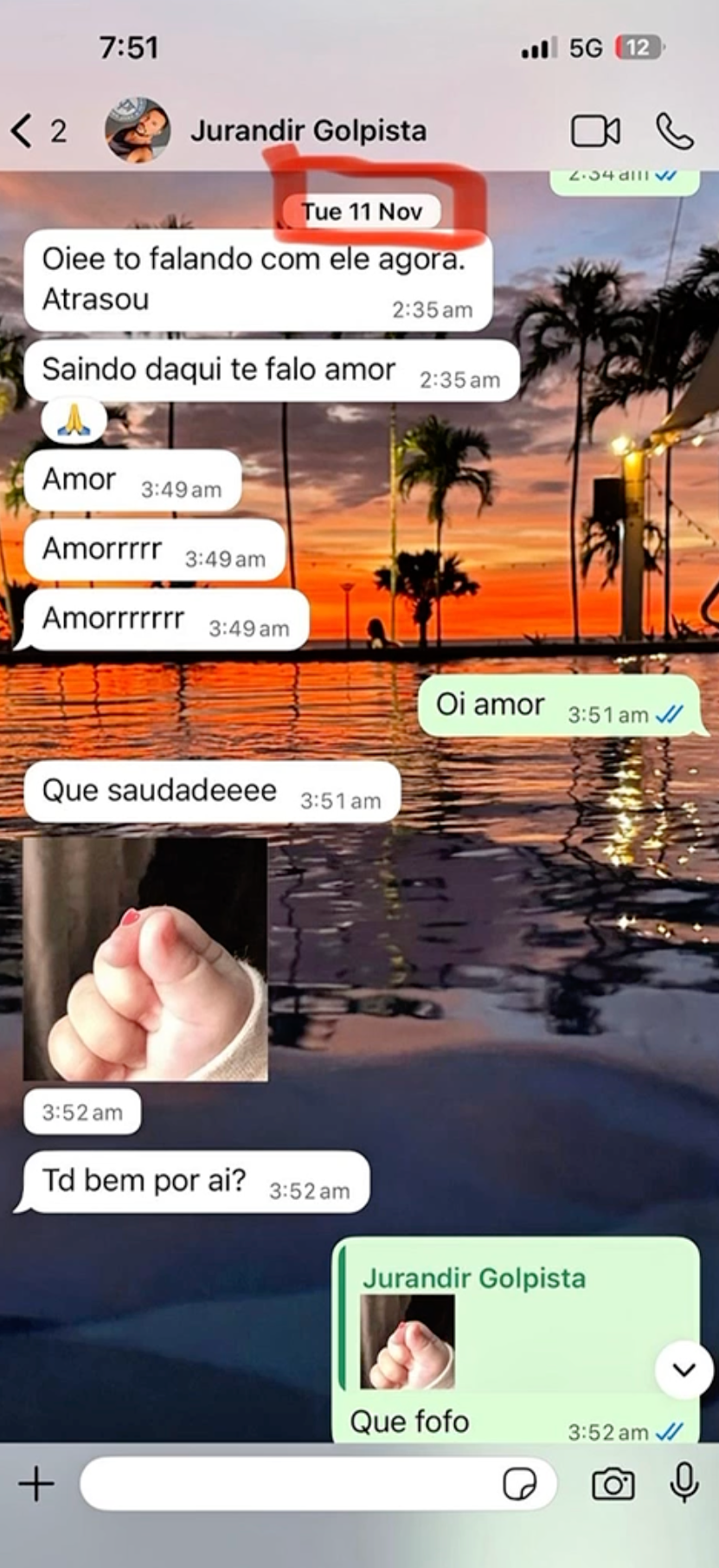 Crédito: Reprodução/Arquivo pessoal/Acervo da defesa