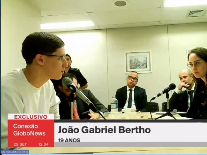 Crédito: Reprodução/Globonews Crédito: Reprodução/Globonews