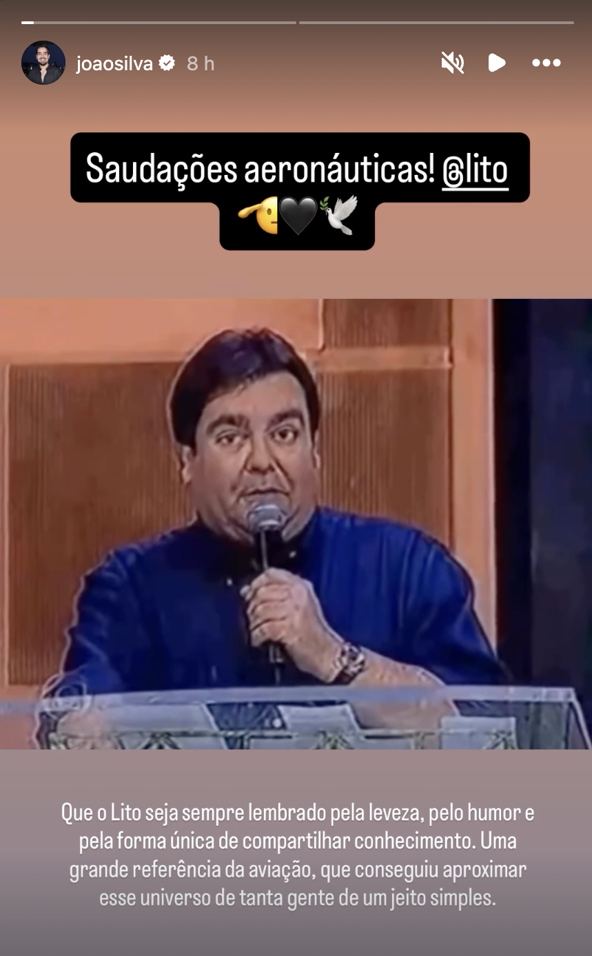 Crédito: Reprodução/Instagram @joaosilva