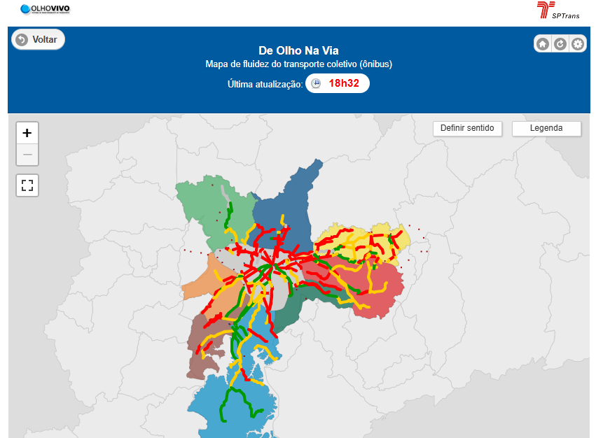 Reprodução: SPTrans