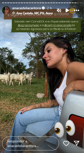 Reprodução: Instagram/Ana Castela