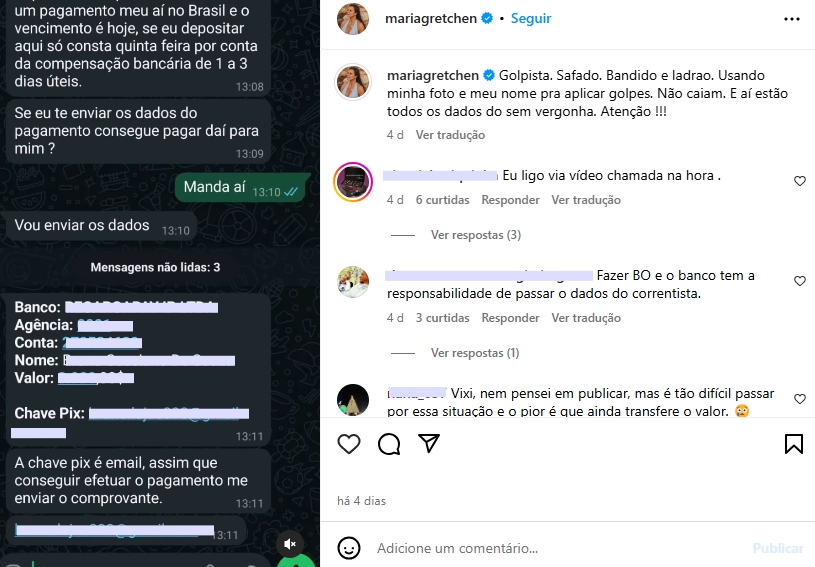 Reprodução: Instagram/Gretchen