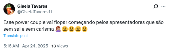 Reprodução: X