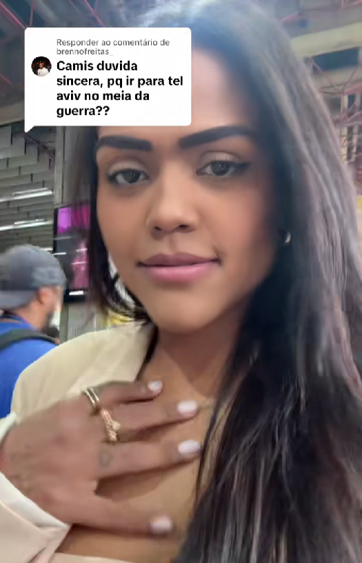Reprodução: TikTok/Camila Loures