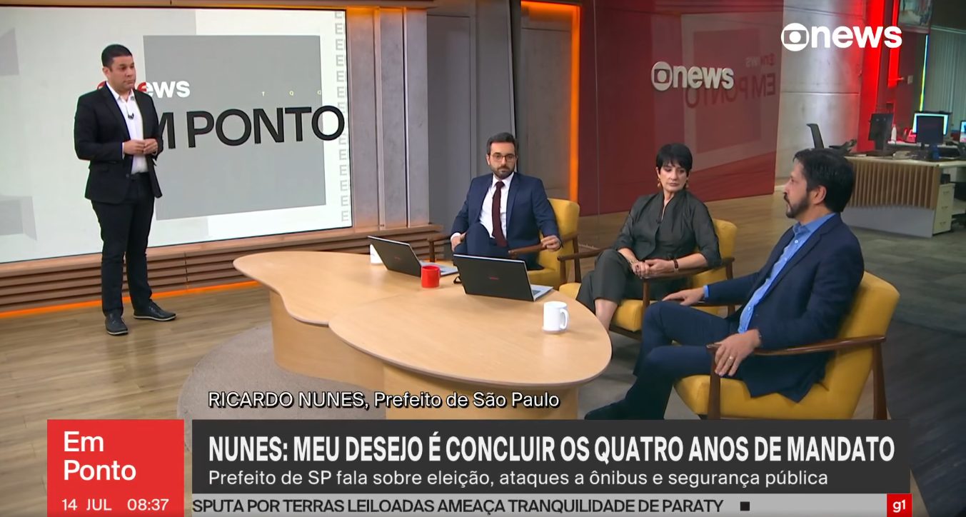 Reprodução: GloboNews
