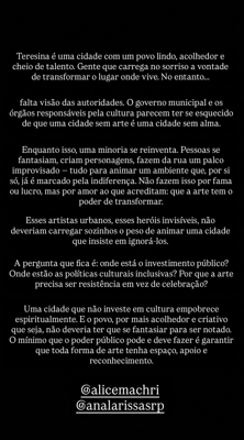 Reprodução: Instagram/@alicemachri