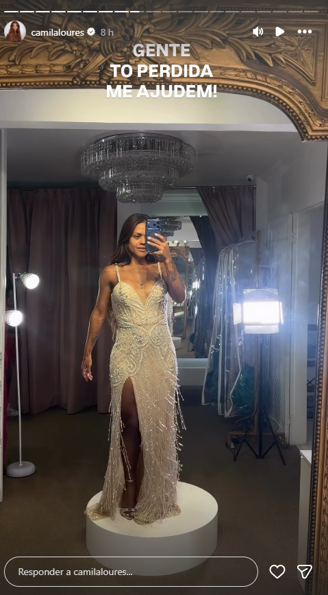 Reprodução: Instagram/@camilaloures Reprodução: Instagram/@camilaloures