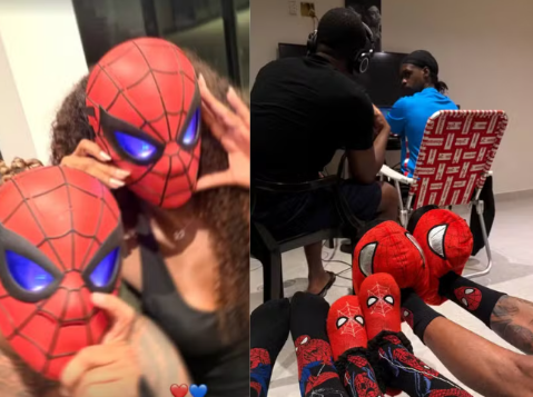 Em clima de romance, MC Cabelinho posta com musa da Viradouro em estúdio