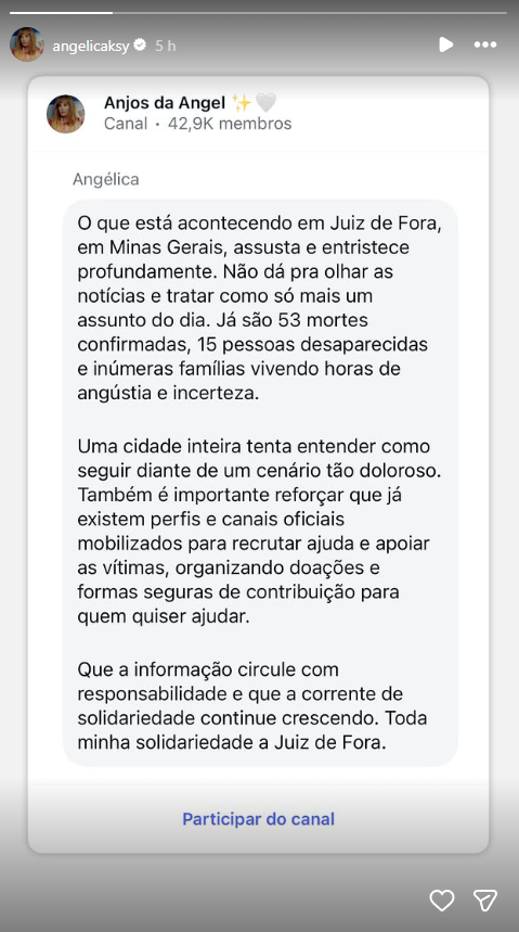 Reprodução: Instagram/@angelicaksy