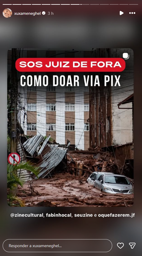 Reprodução: Instagram/@xuxameneghel