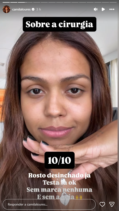 Reprodução: Instagram/@camilaloures