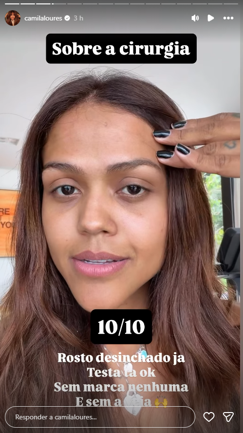 Reprodução: Instagram/@camilaloures
