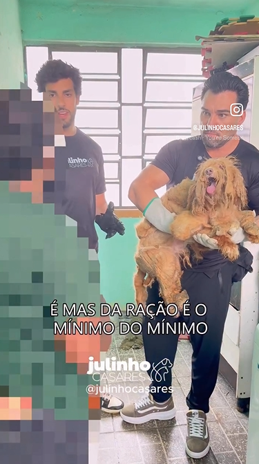 Reprodução: Instagram/@julinhocasares Reprodução: Instagram/@julinhocasares