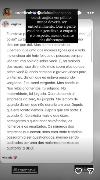Reprodução: Instagram/@angelicaksy