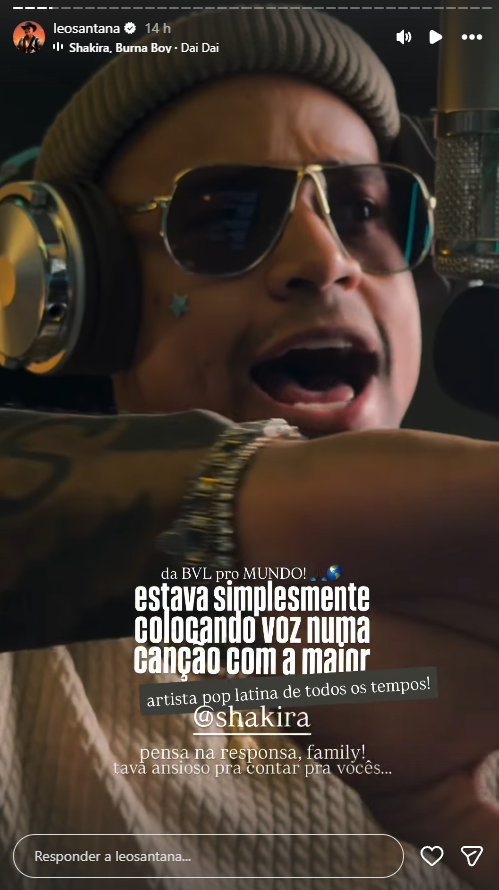 Reprodução: Instagram/@leosantana