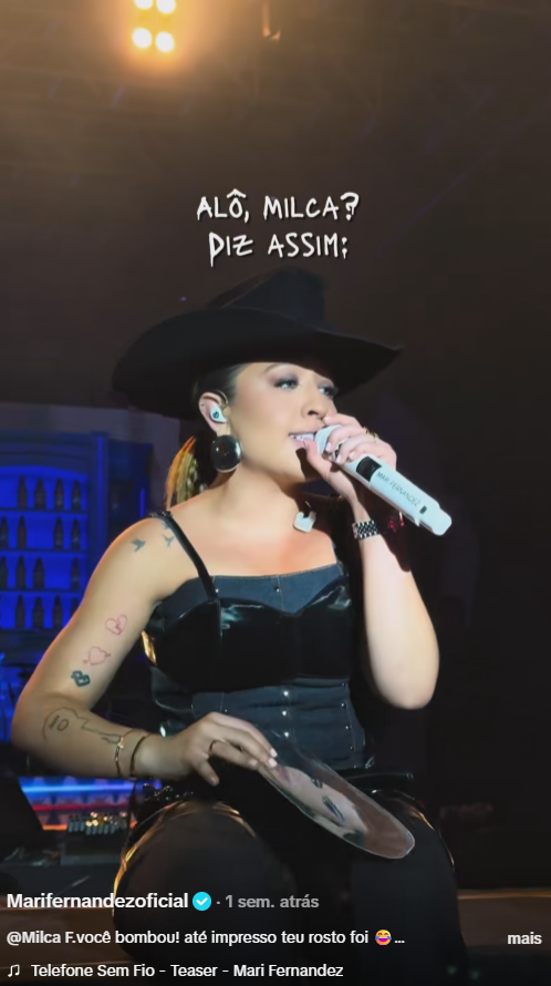 Reprodução: TikTok/@Marifernandezoficial Reprodução: TikTok/@Marifernandezoficial