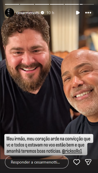 Reprodução: Instagram/@cesarmenotti