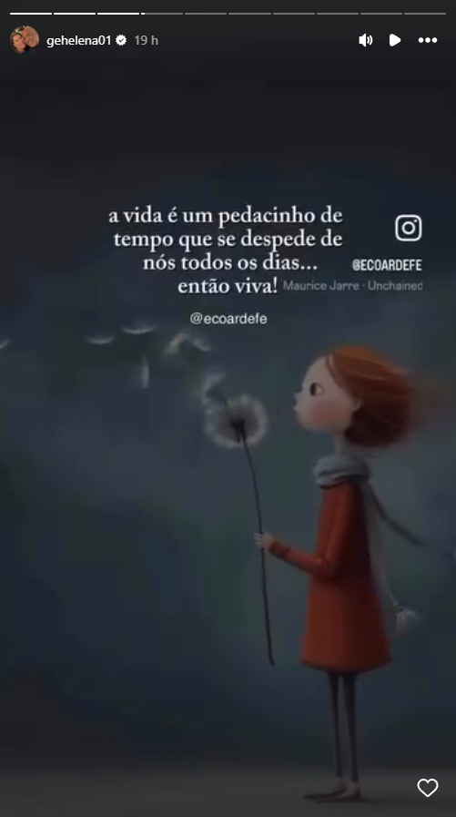 Crédito: Reprodução Instagram @gehelena01