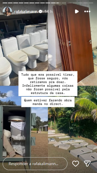Reprodução: Instagram/@rafakalimann Reprodução: Instagram/@rafakalimann