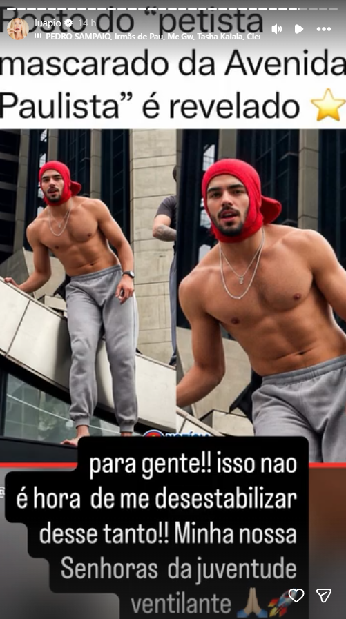 Reprodução: Instagram/@luapio