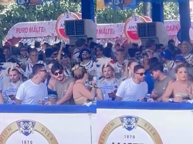 Após afastamento, Carlinhos e Lucas Lobato voltam a aparecer juntos no Carnaval
