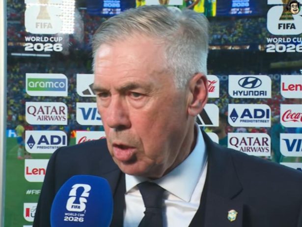 Carlo Ancelotti tira “férias” da Seleção, mas já tem data para iniciar planejamento para 2030
