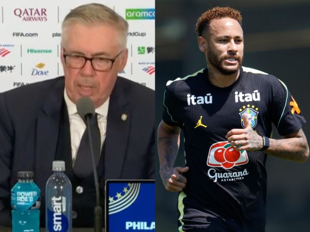 Camisa 10 de volta: Ancelotti prevê Neymar em campo contra a Escócia