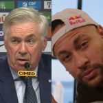 Fim do sonho? Ancelotti vai deixar Neymar Jr. fora da Copa do Mundo, aponta jornalista