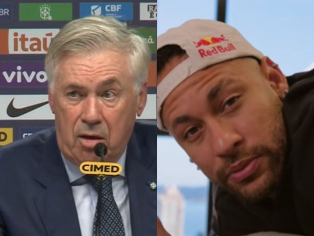 Fim do sonho? Ancelotti vai deixar Neymar Jr. fora da Copa do Mundo, aponta jornalista