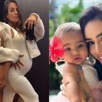 Carol Peixinho ganha presente de Bruna Biancardi para filho com Thiaguinho: “Que amor”