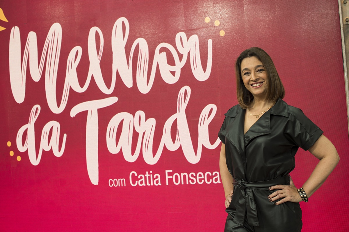 Cátia Fonseca apresenta o "Melhor da Tarde", da Band / Divulgação 