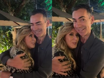 César Tralli e sogra trocam mensagens de carinho: “Obrigada por amar minha filha”
