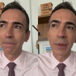 César Tralli se emociona ao relembrar a morte da melhor amiga e aconselha seguidores